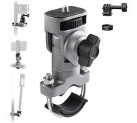 CLICKSELL-Caplock U-Bolt Mount Support En Alliage D'Aluminium Pour Insta360 X5, 2 Blocs D'Amortissement Filetage 1/4"" Pour Gopro/Dji Osmo Pocket/Osmo Action/Akaso Et Autres Accessoires Caméra D'Actio