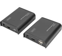 CLICKSELL-Ds-55202 Extender Kvm Hdmi - Full Hd 1080P 60 Hz - 120 M Via Câble Lan / Illimité Via Ethernet (Compatible Ip) - Kit : Émetteur & Récepteur - Hdmi 1.3 & Hdcp 1.2