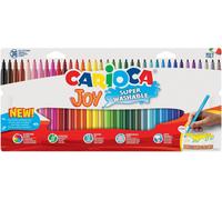 Clicksell-Marqueurs Joy Paperboard Wallet, Feutres Colorés Pour Enfants Avec Pointe Fine, Parfaits Pour Dessiner Et Colorier, Super Lavable, Couleurs Assorties, 36 Pièces