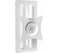 CLICKSELL-Mount-Vw01Aw Support Mural Articulé Réglable En Hauteur Pour Poste De Travail Debout Compatible Avec 1 Écran Vesa Max 100 X 100 Mm Blanc