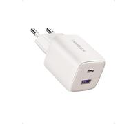 Clicksell-Nexode 35w Gan Chargeur Usb C Rapide Avec Double Prise Compatible Avec Iphone 16 Plus Pro Max 15 14 13 12 11 Pixel 8 7a 6a Galaxy S24 Ultra A15 A05s Ipad Air Mini Macbook (Blanc)