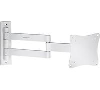 CLICKSELL-Proper Support Mural Robuste À Bras Pivotant Pour Tv 13"" À 28"", Vesa Max De 100 X 100, Blanc Pb133