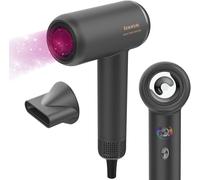 CLICKSELL-Sèche-Cheveux Digital Force 2000 Ionic 1800W Moteur Brushless Ionique 2 Vitesses 5 Températures Air Froid Compact Léger Accessoires Magnétiques