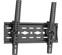 CLICKSELL-Support Mural Pour Tv De 26 À 63 Pouces, Support Tv Ultra Fin Inclinable Avec Vesa Max 400 X 400 Mm Pour Téléviseurs Plats Incurvés Jusqu'À 50 Kg, Support Tv Universel Robuste