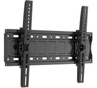CLICKSELL-Support Mural Tv Pour Téléviseurs De 32 À 75 Pouces, Réglage De L'Inclinaison Vers Le Haut Et Vers Le Bas, Vesa Max 600X400 Mm Charge 70 Kg, 40 43 50 55 60 65 Pouces Rack Mural Pour Tv
