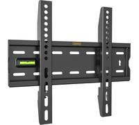 CLICKSELL-Support Mural Tv Ultrafin Pour Écrans 15-42"-Support Tv Mural Avec Niveau À Bulle-Support Tv-Capacité De 40 Kg-Vesa Max : 300 X 200 Mm