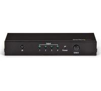 CLICKSELL-Switch Hdmi 2.0 - 4 Port - 4K 60Hz - Boîte De Commutation Vidéo Automatique Hdmi - Hub Multiport Avec Fonctionnalité 1 Entrée 4 Sorties (Vs421Hd20)