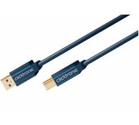 ClickTronic 1.8m USB3.0 A - B m/m câble USB USB 3.2 Gen 1 (3.1 Gen 1) 1,8 m USB A USB B Bleu