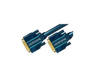 Clicktronic - 10070335 - cordon dvi-d (24+1) - m m - 7,5 m