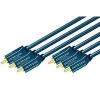 CLICKTRONIC - 10070424 - CORDON RCA AUDIO-VIDÉO - M/M - 3 M