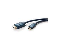 Clicktronic 70322 Casual Câble Adaptateur Mini-HDMI avec Ethernet, 2m Longueur