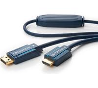 Clicktronic 70723 Casual Displayport vers HDMI Câble adaptateur WQHD 7.5m actif