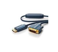 Clicktronic 70729 Casual Câble Adaptateur de Display Port/DVI, 2m Longueur