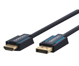 Clicktronic Casual Câble adaptateur de DisplayPort / HDMI 5 m