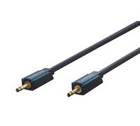 Clicktronic Casual Câble audio MP3 (câble ouick 3,5 mm avec une longueur pour lecteur MP3, iPod, et Smartphone) 1,5 m
