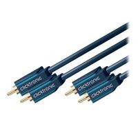 ClickTronic Casual Series - Câble audio - RCA mâle pour RCA mâle - 5 m - coaxial
