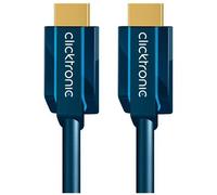 CLICKTRONIC CAVO HDMI¿ AD ALTA VELOCITÀ CON ETHERNET (HDMI A/A) 20 MT