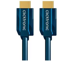 CLICKTRONIC CAVO HDMI¿ AD ALTA VELOCITÀ CON ETHERNET (HDMI A/A) 20 MT