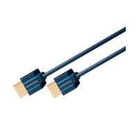 Clicktronic Câble HDMI Casual – ultrafin haute vitesse avec Ethernet – 0,5 m