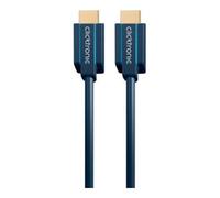 Clicktronic Câble HDMI Ultra 8K 40990 2.00 m Bleu (1x HDMI mâle–1x HDMI mâle)