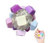 Clicky Keyboard Fidget - Jouet à bouton-pression 12 couleurs, amusant sensoriel, accessoire de bureau anti-stress, divertissement de voyage à l'école, sac de salle de classe, jeu portable, outil de co