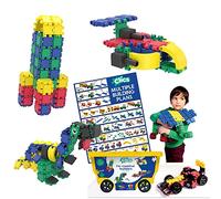 Clics Jeu de Construction, Rollerbox 15 en 1, 305, 72 Accessoires at Autocollants, Jouets Enfants STEM pour des Heures de Plaisir, 3 Ans jusqu'à 12 Ans, Jouets DURABLES en Plastique RECYCLÉ