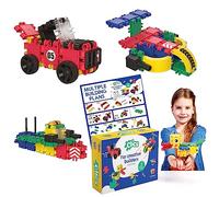 Clics Jouets de Construction pour Les Enfants à partir de 3 Ans, Jouets éducatifs créatifs dans Un Ensemble de 69 pièces, Blocs de Construction pour Filles et garçons, Jouets Montessori STEM,