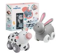 Clics - Magimals Wheely Farm Box - 6dlg. NEUF