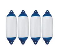 CLICSON® - Kit de 4 bouées gonflables pour bateaux. Dimensions 120 x 450 mm