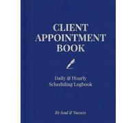 Client Appointment Book: Daily & Hourly Scheduling Logbook for Professionals, Clinics & Offices | Executive Navy Blue Booking Tracker | 8.5 x 11 inches