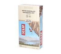 Clif – Barres protéinées Chocolat blanc et macadamia – 12 x 68 g