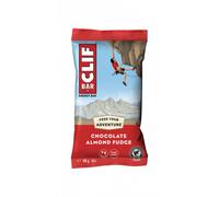 Clif Barre énergétique protéinée végétale Chocolat Amande Fudge 12 x 68 g