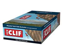 Clif Bar Lot de 12 barres énergétiques Peanut Butter Banana 12 x 68 g