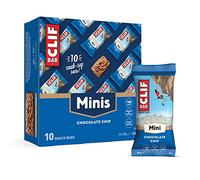 CLIF BAR Minis - Barre Snack - Chip de Chocolat - Protéine Végétale - 10 x 28 g