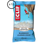 Clif Barre protéinée végétale Blueberry Almond Crisp 12 x 68 g
