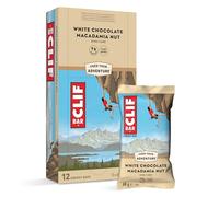 Clif – Barres protéinées Chocolat blanc et macadamia – 12 x 68 g