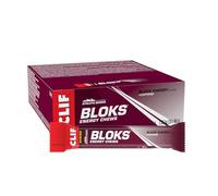 CLIF BLOKS Gommes Énergétiques | Black Cherry + Caféine | À base de plantes | Source d’énergie rapide | Cyclisme/Courir | Collation d'entraînement | 18 x 60 g