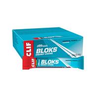 CLIF BLOKS Gommes Énergétiques | Tropical Punch + Caféine | À base de plantes | Source d’énergie rapide | Cyclisme / Courir | Collation d'entraînement | 18 x 60 g