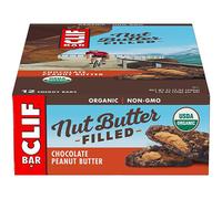 Clif Energy Bars Box Chocolate&peanut Butter 50g 12 Units Rouge,Bleu Blue