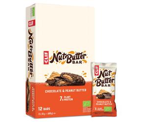 Clif Nutbutter Choc Peanut 12Pc