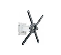 Erard Support mural écran plat CLIFF 400TW45 043340 - Bras articulé acier 30"-50" Noir, gris clair