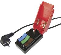 Cliff CL1860 Adaptateur de mesure Prise mâle coudée + contact de protection - connexion rapide