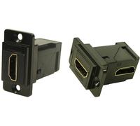 Cliff CP30753MB Adaptateur HDMI embase femelle noir 1 pc(s)