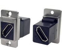 Cliff CP30788M Adaptateur HDMI embase femelle nickel, noir 1 pc(s)