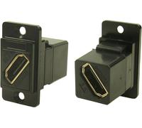 Cliff CP30788MB Adaptateur HDMI embase femelle noir 1 pc(s)