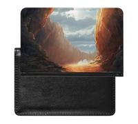Cliff Étui de protection pour passeport avec blocage RFID - Porte-carte d'identité - Portefeuille de voyage sécurisé pour tickets de passeport, cartes de crédit, style, taille unique, Style :, Taille