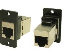 Cliff FM SLIM FT CAT6A SHLD 3.2 CP30625SX1 Adaptateur/prolongateur encastrable noir 1 pc(s)