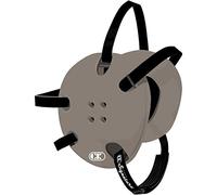 Cliff Keen Casque E58 (argenté avec Sangles Noires)