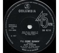 Cliff Richard - Cliff Richard - I'll Come Runnin' - 7" Single 1967 - Columbia DB 8210 - UK Press