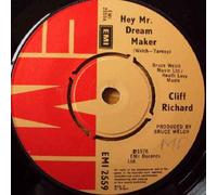CLIFF RICHARD - HEY MR DREAM MAKER 7" (45) UK EMI 1976 B/W NO ONE WAITS (EMI2559)